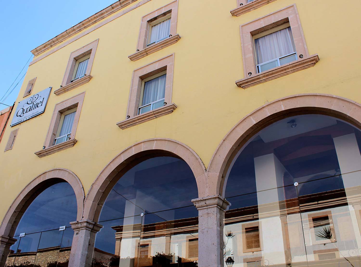 Hotel Qualitel Centro Histórico Morelia Exterior foto